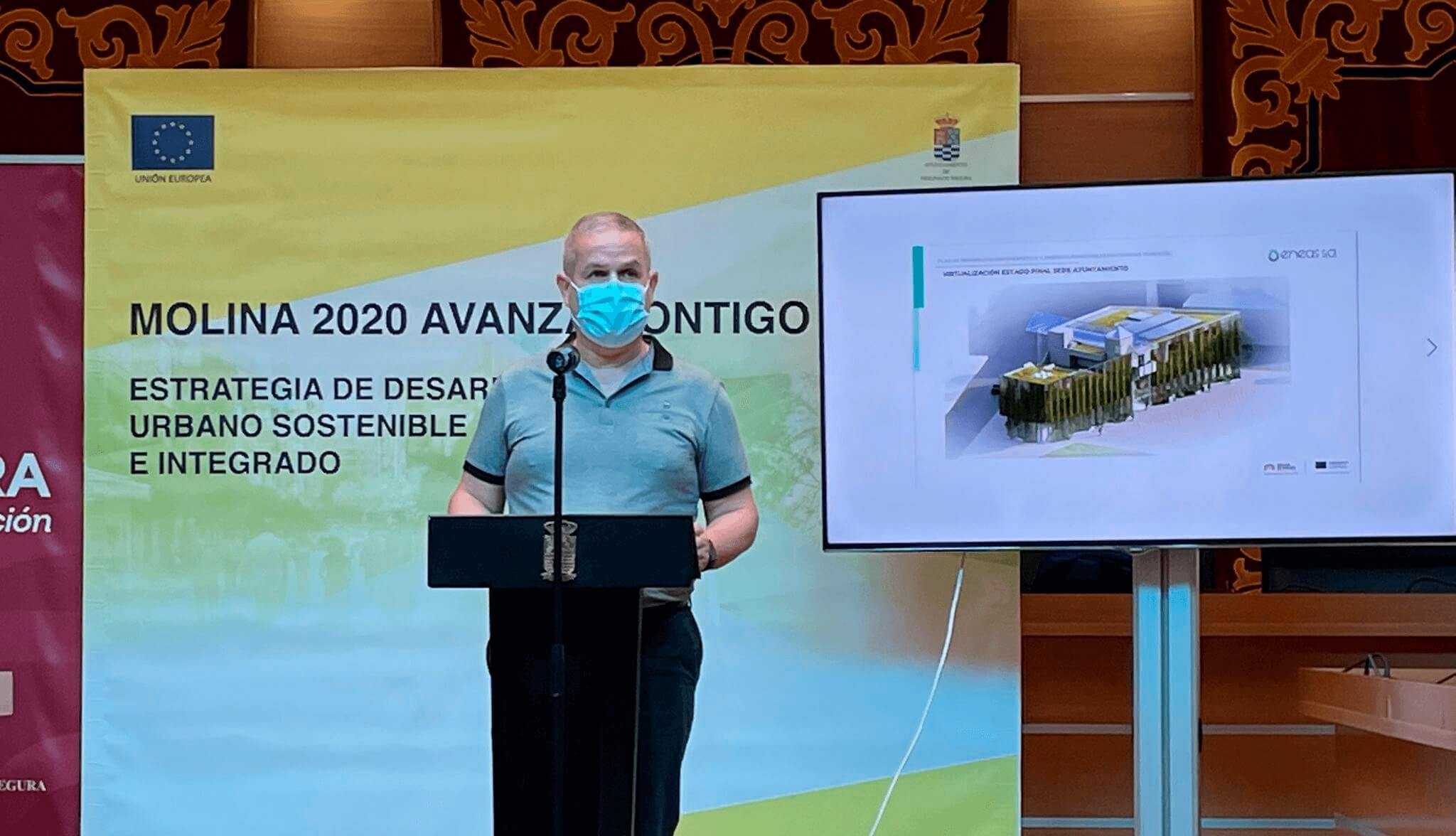 El Ayuntamiento de Molina presenta el proyecto de rehabilitación energética desarrollado por Solvent