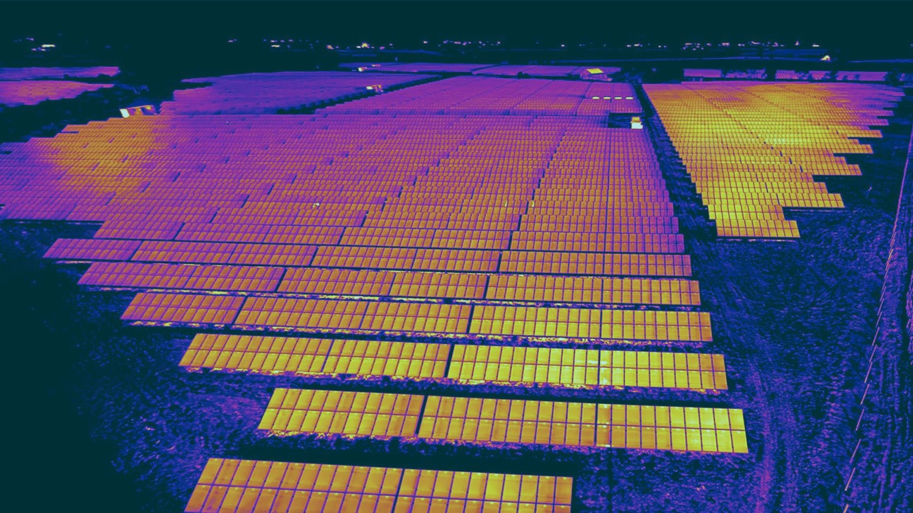 Tecnología dron en instalaciones solares fotovoltaicas