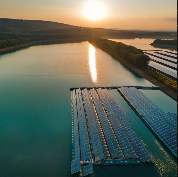España Avanza con Plantas Fotovoltaicas Flotantes en Embalses Públicos