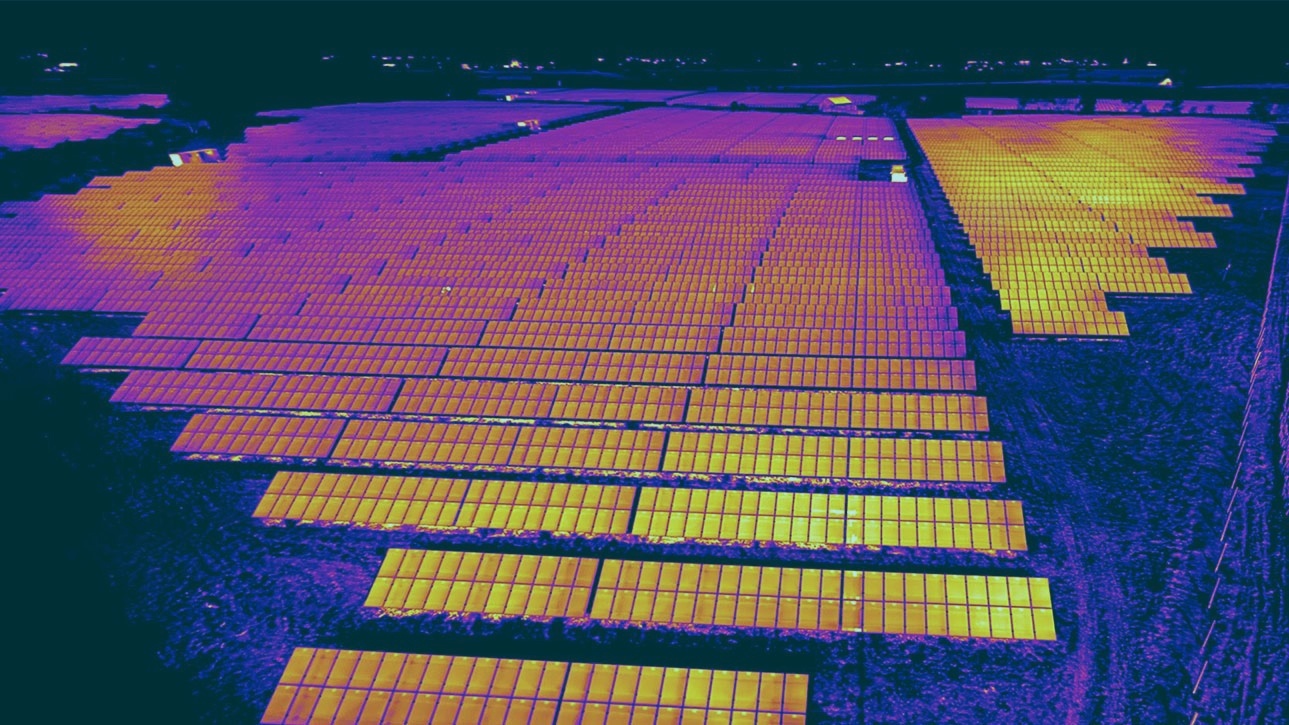 Tecnología dron en instalaciones solares fotovoltaicas - Ingeniería Solvent