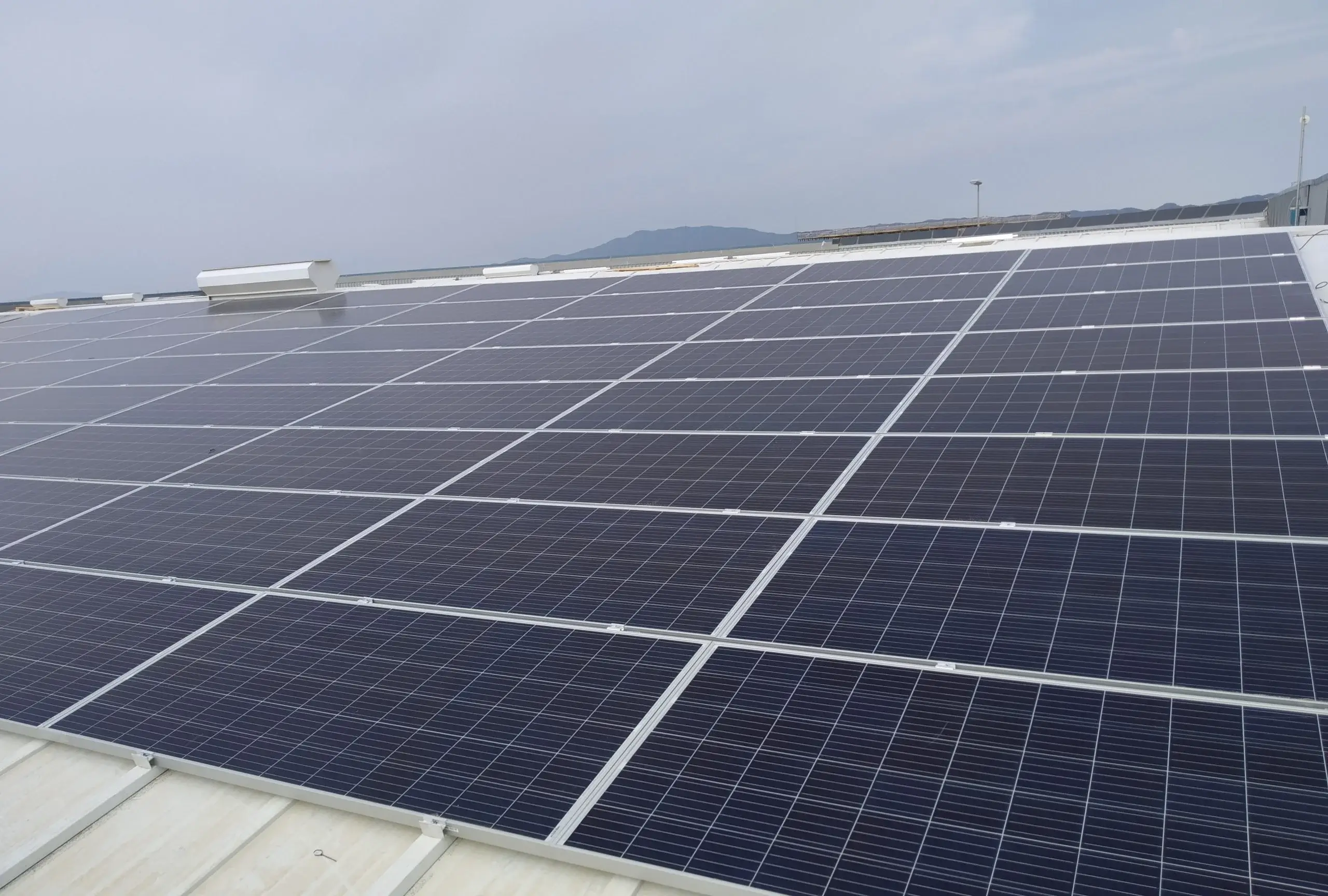 Instalación fotovoltaica <br> para autoconsumo <br> 595 KWp